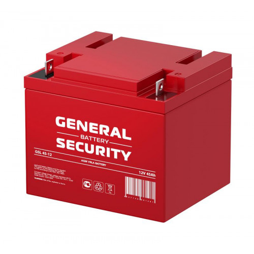 Аккумулятор тяговый General Security GSL45-12 12В 45А·ч (45000 мА·ч)