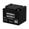 Аккумулятор тяговый General Security GSL50-12 12В 50А·ч (50000 мА·ч)