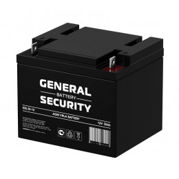 Аккумулятор тяговый General Security GSL50-12 12В 50А·ч (50000 мА·ч)