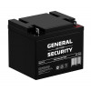 Аккумулятор тяговый General Security GSL50-12 12В 50А·ч (50000 мА·ч)
