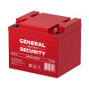 Аккумулятор тяговый General Security GSL50-12 12В 50А·ч (50000 мА·ч)