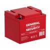 Аккумулятор тяговый General Security GSL50-12 12В 50А·ч (50000 мА·ч)