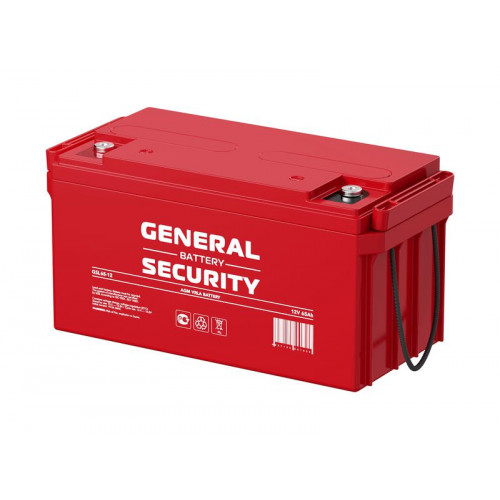 Аккумулятор тяговый General Security GSL65-12 12В 65А·ч герметичный
