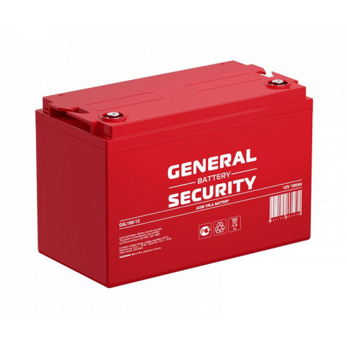 Аккумулятор тяговый 12В 100А·ч General Security GSL100-12 герметичный 6СТ-100