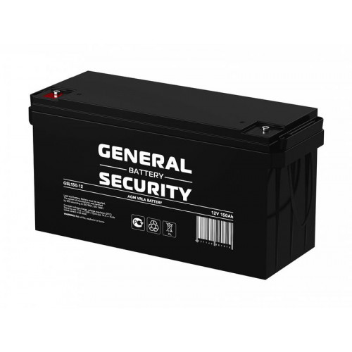 Аккумулятор тяговый General Security GSL150-12 12В 150А·ч 150000 мА·ч
