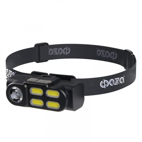 Налобный фонарь ФАZА AccuFH6-4COB/L3W 3Вт XPE+4 COB 1200мАч IP20 5044760
