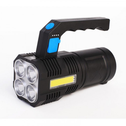 Фонарь аккумуляторный Ultraflash 15017 LED53766 4В 4LED+COB 3Вт 4 режима USB бокс черный
