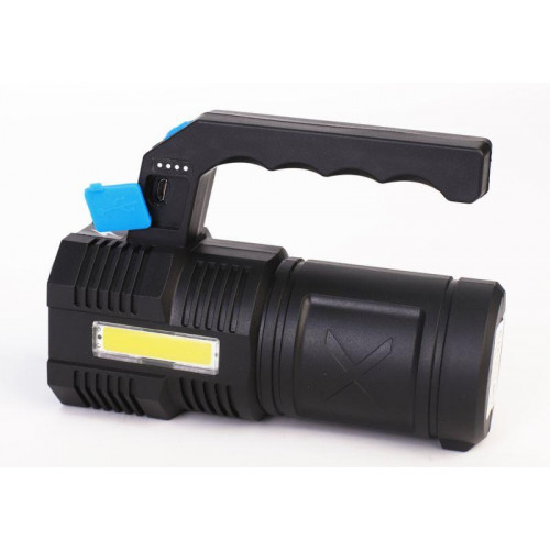 Фонарь аккумуляторный Ultraflash 15017 LED53766 4В 4LED+COB 3Вт 4 режима USB бокс черный