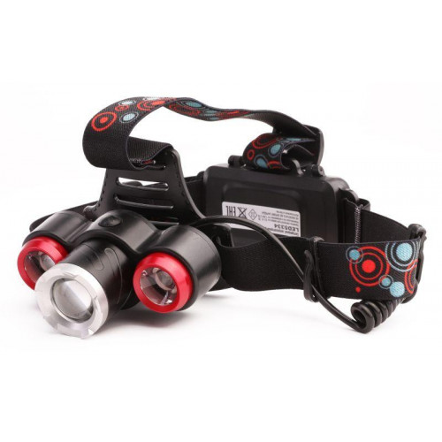 Налобный фонарь Ultraflash 15031 LED5334, 5 Вт, 2 аккумулятора, черный
