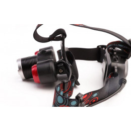 Налобный фонарь Ultraflash 15031 LED5334, 5 Вт, 2 аккумулятора, черный