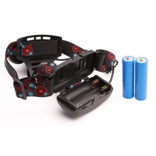 Налобный фонарь Ultraflash 15031 LED5334, 5 Вт, 2 аккумулятора, черный