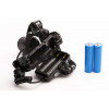 Фонарь налобный Ultraflash 15041 5Вт 2 акк. USB черный