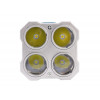 Фонарь аккумуляторный Ultraflash LED51525 4В 4LED+COB 3Вт 4 реж. Micro USB черный 15195