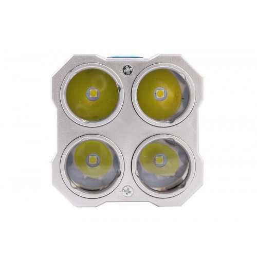 Фонарь аккумуляторный Ultraflash LED51525 4В 4LED+COB 3Вт 4 реж. Micro USB черный 15195