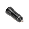 Автозарядка в прикуриватель АЗУ USB-A (QC 3.0)+USB-C (PD) 38Вт черн. Rexant 18-1200
