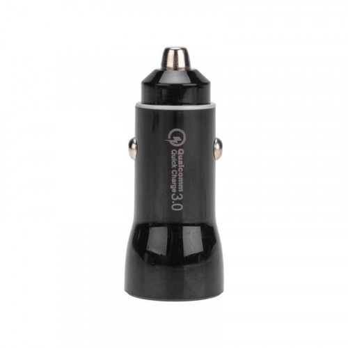 Автозарядка в прикуриватель АЗУ USB-A (QC 3.0)+USB-C (PD) 38Вт черн. Rexant 18-1200
