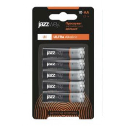 Батарейка алкалиновая JazzWay AA/LR6 Ultra Alkaline BL-10 5058132, 1.5 В, 10 шт