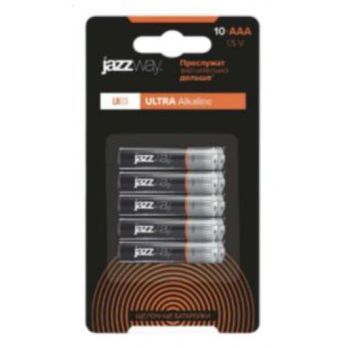 Батарейка алкалиновая JazzWay AAA/LR03 Ultra Alkaline BL-10 1.5В 10шт 5058163