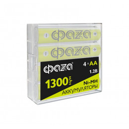 Аккумулятор Ni-MH ФАZА AA/HR6 1.2В 1300мА.ч Box-4 5059733