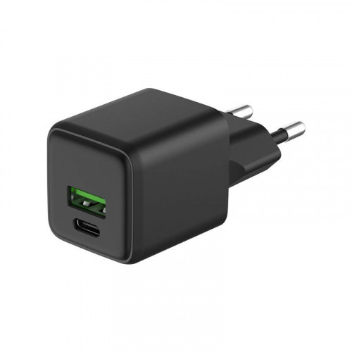 Устройство зарядное сетевое с двумя портами USB-A и USB-C 25Вт GaN Rexant 18-2203