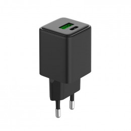 Устройство зарядное сетевое с двумя портами USB-A и USB-C 30Вт GaN Rexant 18-2204