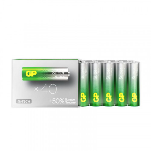 Батарейка алкалиновая GP AA/LR6 Super Alkaline 1207 1.5В 40шт