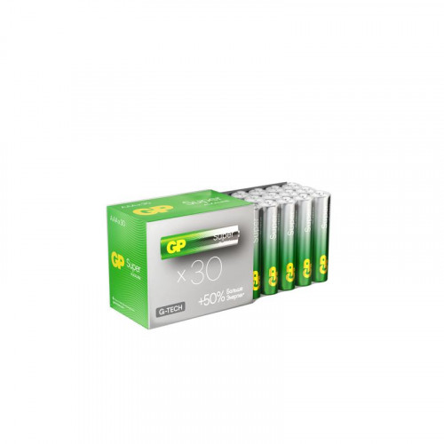 Батарейка алкалиновая GP AAA/LR03 G-Tech 24AA21-2CRSWC30 1.5В 30 шт