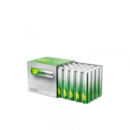 Батарейка алкалиновая GP AAA/LR03 G-Tech 24AA21-2CRSWC40 Super Alkaline 1.5В (уп.40шт)