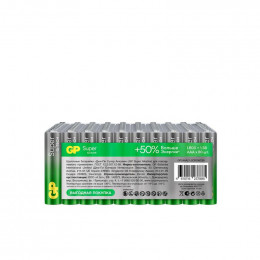 Батарейка алкалиновая GP AAA/LR03 G-Tech 24AA21-2CRSWC80 1.5В 80шт 20136