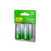 Батарейка алкалиновая GP D/LR20 G-Tech 13AA21-2CRSBC2 20/160, 1.5В, 2 шт.