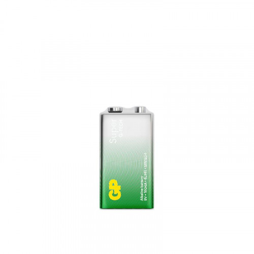 Батарейка алкалиновая GP 6LR61 Крона Super Alkaline 9В 1604AA21RA-5CRS1 19947 (1 шт)