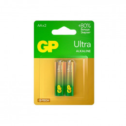 Батарейка алкалиновая GP AA/LR6 G-Tech Ultra Alkaline 1.5В 2шт 1229