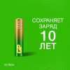 Батарейка алкалиновая GP AAA/LR03 G-Tech 1.5В 24AUA21-2CRSBC4 40/320 (блист.4шт)