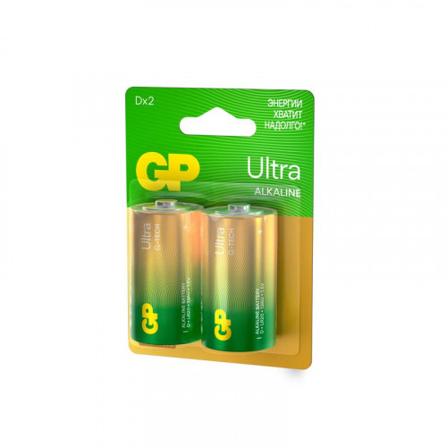 Батарейка алкалиновая GP D/LR20 Ultra Alkaline G-Tech 13AUA21-2CRSBC2 1.5В 2 шт.