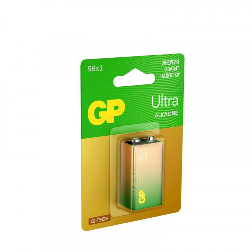 Батарейка алкалиновая GP 6LR61 G-Tech 1604AUA21-5CRSBC1 9В 1237