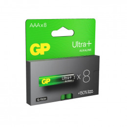 Батарейка алкалиновая GP AAA/LR03 G-Tech Ultra Plus 1.5В 8шт 24AUPA21-2CRB8 96/768