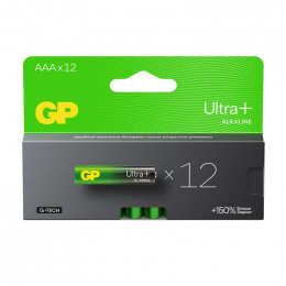 Батарейка алкалиновая GP AAA/LR03 G-Tech 24AUPA21-2CRB12 Ultra Plus 1.5В 12шт