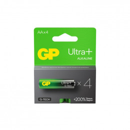 Батарейка алкалиновая GP AA/LR6 Ultra Plus 1.5В 4 шт блистер 1197