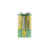 Батарейка солевая крона GP 9V 6F22 GreenCell 1604GLF-2CR1 (1 шт., 9 В)