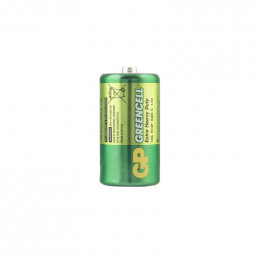 Батарейка солевая GreenCell R14 1.5В 14G-OS2 24/480 (уп.2шт) GP 2686