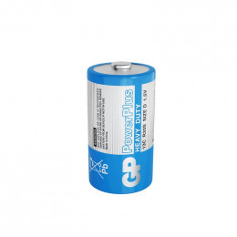 Батарейка солевая GP D/R20 1.5В PowerPlus 13CEBRA-2S2 20/200 (уп.2шт) 11086