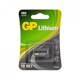Батарейка литиевая GP CR2 3В 15360 1 шт в блистере