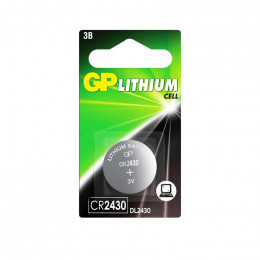 Батарейка литиевая GP CR2430-2C1 3В 11046 1шт
