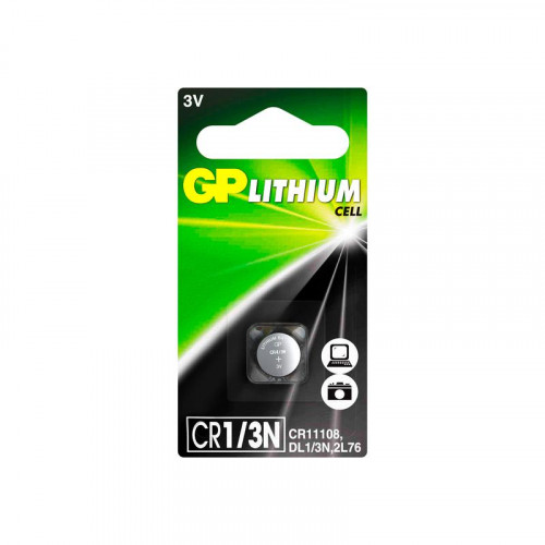 Батарейка литиевая GP CR11108/CR1/3N CR1/3NARA-7C1 3V 1 элемент 12583