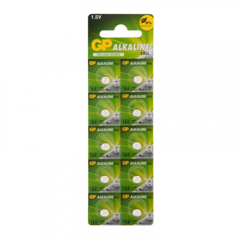 Батарейка алкалиновая GP LR621/AG1 1.5В 10 шт блистер 2809