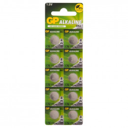 Батарейка алкалиновая GP LR44/AG13 1.5В A76FRA-2C10 10 шт.