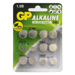 Набор алкалиновых батареек GP 3153 ACM01-CR12, 12 элементов 1.5 В, блистер