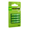 Аккумулятор GP AAA/HR03 Recharge 1.2В 400мА.ч 40AAAHCV-2CRSBC4 (блист. 4 шт)