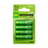 Аккумулятор GP AA/HR6 Recharge 1.2В 1000мА.ч 4шт 100AAHCV-2CRSBC4