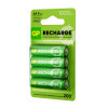 Аккумулятор GP AA/HR6 Recharge 1.2В 1000мА.ч 4шт 100AAHCV-2CRSBC4